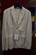 An as new Acne Studios suit jacket/blazer in champagne (Size 48).