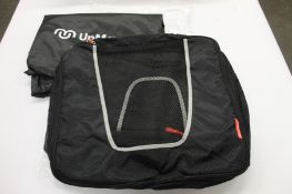 Thirty UpMover 4-pc packing cubes and laundry bag.