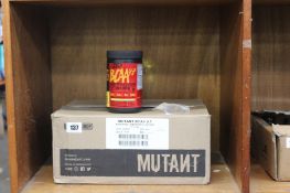 Twelve Mutant BCAA 9.7Protein Synthesis Supplements in Roadside Lemonade Flavour (348g/30