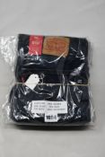 Four pairs of as new Levi's 510 jeans (W31/L32, 2 x W33/L30, W33/L32).