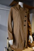 An as new Lurdes Bergada Coated button jacket (S - RRP £179).