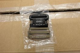 One hundred as new ISC BU182 - 45mm Klick-lock Buckle and Sliding Tang Set - Dual Adjustable 16kN.