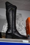 A pair of women's as new Ted & Muffy Blade boots in black leather (UK 3).