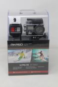 A boxed as new Akaso Action Bravo 4 Ultra HD 4k camera.