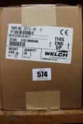A boxed as new Welch 2511C-02 Dry Vacuum Pump/Compressor.