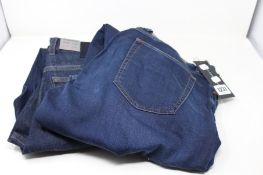 Three pairs of Alberto jeans (W36/L32).