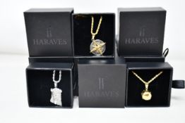 Fifteen items of assorted Haraves jewellery to include 5x Compass, 5x Globes and 5x Jesus.