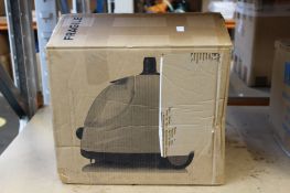 An as new Fridja F1000 professional vertical garment steamer.