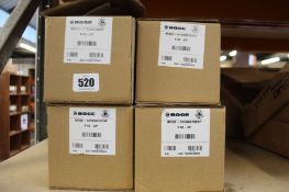 Four BOGE Compressed Air Filter and Cyclone Separators F18-2P.