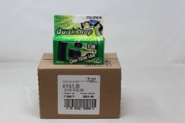 Ten boxed as new FujiFilm QuickSnap iso 400/27 photos Single Use with Flash Cameras.