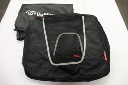 Thirty UpMover 4-pc packing cubes and laundry bag.