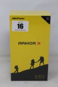A boxed as new Ulefone Armor x5 mobile phone.
