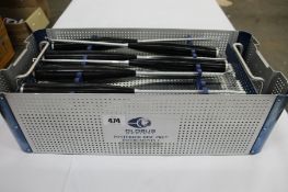 A pre-owned Globus medical posterior disc prep instruments 2 set.