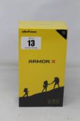 A boxed as new Ulefone Armor x5 mobile phone.
