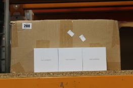 A box of two in-ear earbuds in charging cases (Approximately 95 items).