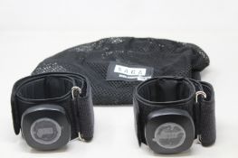 An as new pair of Saga Fitness blood flow reduction cuffs.