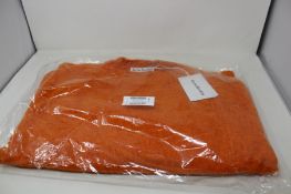 An as new Acne Studios Kowhai brushed Shetland knit in mandarin orange (M- RRP £249).