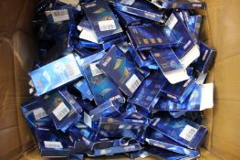 A large quantity of 5D teeth whitening strips, fourteen pouches per pack (Approximately 170