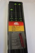 An as new MAC Tools 4-PC Curve Screwdriver Pry Bar Set - Green (PBS4CG).