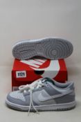 A pair of youths as new Nike Dunk Low with authentication tag (UK 5).