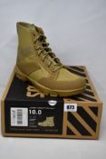 A pair of as new Viktos Johnny Combat Ops boots in coyote (UK 9).