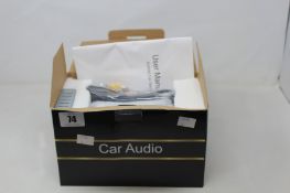 A boxed as new Android Car Audio system (REF: BXD110).