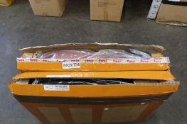 Two as new EKR Auto car seat covers (One in Red and one in Black).