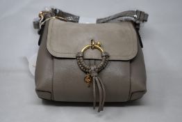 An as new See By Chloe Motty Grey handbag.