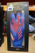 Two pairs of as new Predator GL Pro Promo gloves in Size 9.