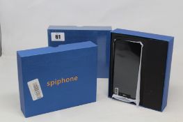 Seven boxed as new Spiphone Note 9 mobile phones.