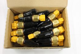 A box of twenty as new Bedia Motortechnik NTC temperature sensors (REF: 420298).