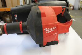 A pre-owned Milwaukee M18 Brushless Cordless Drain Cleaner (FDCPF10, bare unit only).