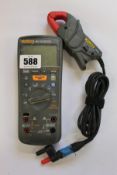A pre-owned Fluke 1587 FC multi-meter with AC current clamp (NOTE: item powers on but has not been