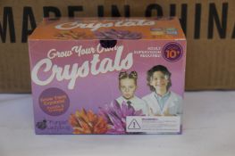 Sixty four boxed as new Purple Ladybug - Grow Your Own Crystals sets (Ages 10+).
