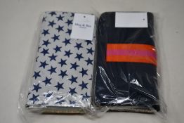 Two as new Meg & Bee London Major Money Kit purses (RRP £95 each).