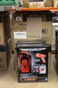 Ten boxed as new Air Hogs Zero Gravity Laser - Real Wall Climber Race Cars (Red).