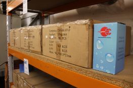 Three boxes of MyGenie dishcloth caddy's (20 per box).