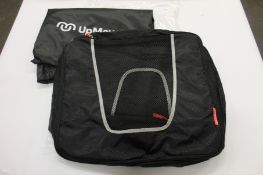 Thirty UpMover 4-pc packing cubes and laundry bag.