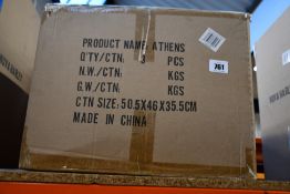 Three as new Nova Harley Luxury Athens leather changing bags.