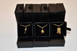 Fifteen items of assorted Haraves jewellery to include 5x Globes, 5x Dagger and 5x Jesus.