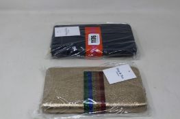 Two as new Meg & Bee London Major Money Kit purses (RRP £95 each).