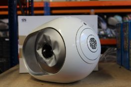 A pre-owned Devialet Phantom I Silver (NOTE: These are sold for SPARES/REPAIRS, viewing is