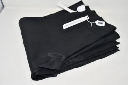 Two pairs of as new Lurdes Bergada Wide coated trousers (M - RRP £93 each).