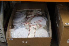 A quantity of Christmas themed bowl covers (Approximately 100 items).
