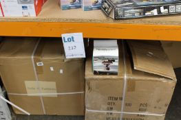 A quantity of universal rear view car mirror mounts for phones (Approximately 200 items).