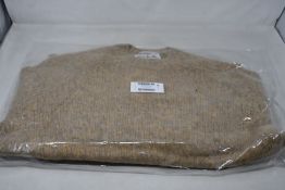 An as new Acne Studios Kowhai brushed Shetland knit in toffee brown (S - RRP £249).