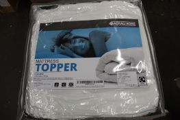 Five as new Acrali Home mattress toppers (Double).