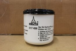 Forty as new DEUTZ 0117-4696 fuel filtation genuine parts.