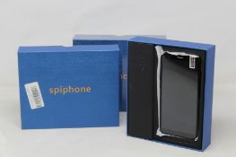 Seven boxed as new Spiphone Note 9 mobile phones.