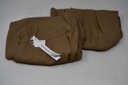 Two pairs of as new Lurdes Bergada Wide coated trousers (L - RRP £93 each).